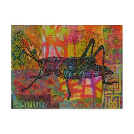 Dean Russo 'Grasshopper Stencil' Canvas Art,24x32
